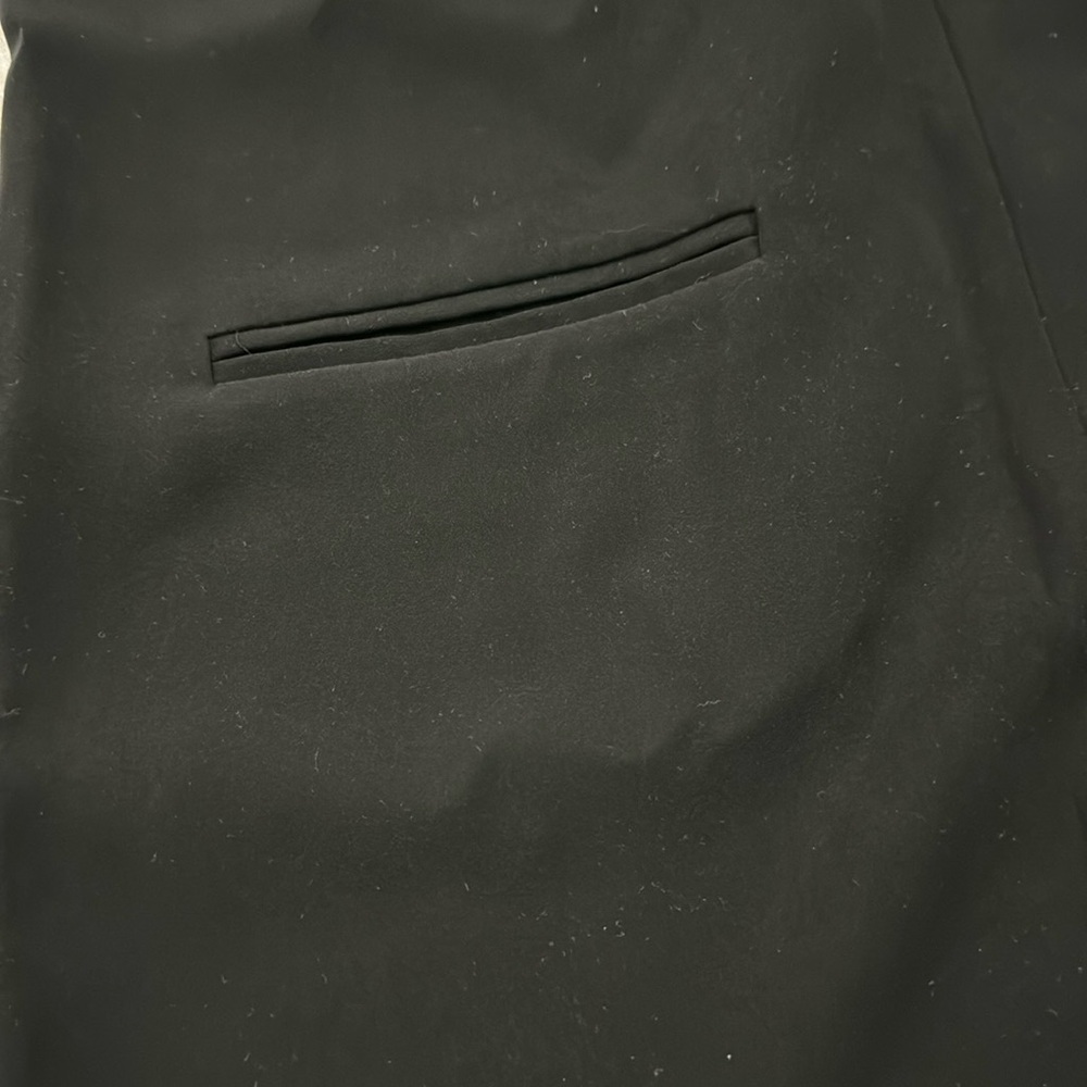 T By Alexander Wang V-Neck Short Sleeve Shift Mini Black Dress Women’s Size 4 - Picture 11 of 14